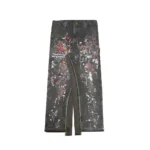 PAINTER'S HAND-BEADED DOUBLE-WIDE TROUSER